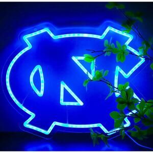 North Carolina Tar Heels Neon Sign 15" X 12" Wall Mount LED